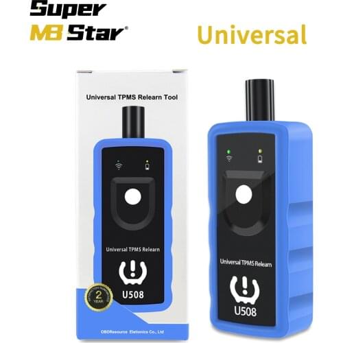 Universal for Mercedes BMW GM Ford Opel Chrysler Tire Presure Monitor Sensor Activation Tool U508 Car TPMS Relearn Tools EL50448