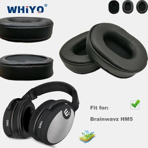 Replacement Ear Pads for Brainwavz HM5 HM 5 HM-5 Headset Parts Leather Cushion Velvet Earmuff Earphone Sleeve Cover