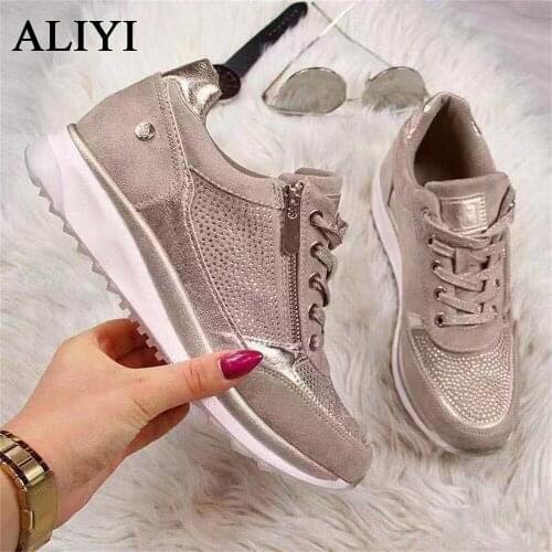 Womens Casual Shoes 2021 Autumn New Lace Up Slip On Ladies Flat Shoes Sport Walking Female Comfortable Sneakers