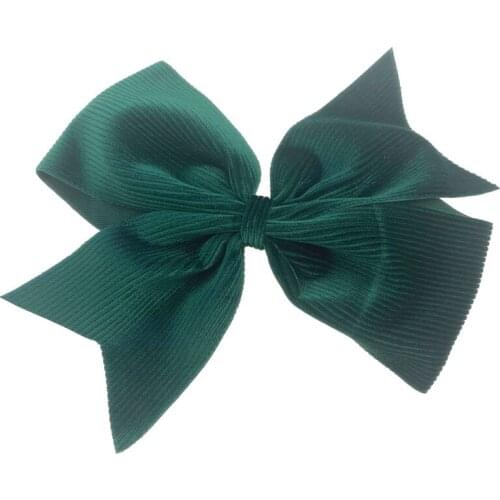 10pcs/lot Corduroy Ribbon Hair Bow with Clips Baby Girls Bow Hair Clip Hairpins for Hair Accessories