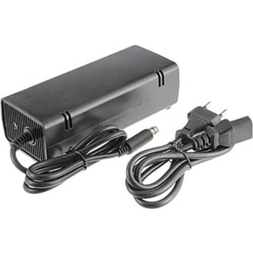 110-240V Power Supply For Microsoft Xbox 360E 360 E Console Home Wall AC Charger Adapter Converter Wall Travel Charger EU US