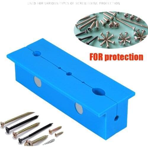 2pcs Magnetic Vise Protective Jaws Face Pads Soft Rubber Protector Accessories Operation Simple and Use Conveninently