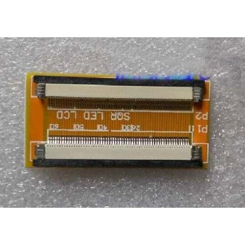 50p interface 0.5 MM Small size TTL screen special 50 p Soft wire extended with Adapter plate FFC Extension 7 8 inches LCD