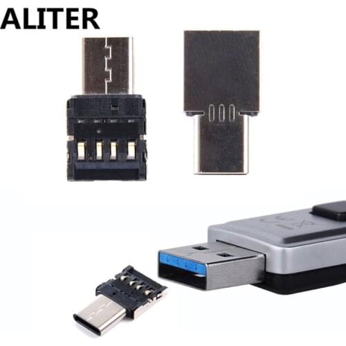 ALITER Type C To USB OTG Connector Adapter for USB Flash Drive S8 Note8 Android Phone
