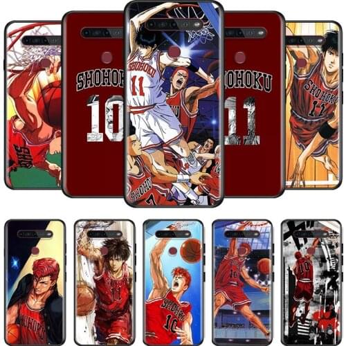 Anime Comics Slam dunk For LG G8 V30 V35 V40 V50 V60 Q60 K40S K50S K41S K51S K61 K71 K22 ThinQ 5G Phone Case
