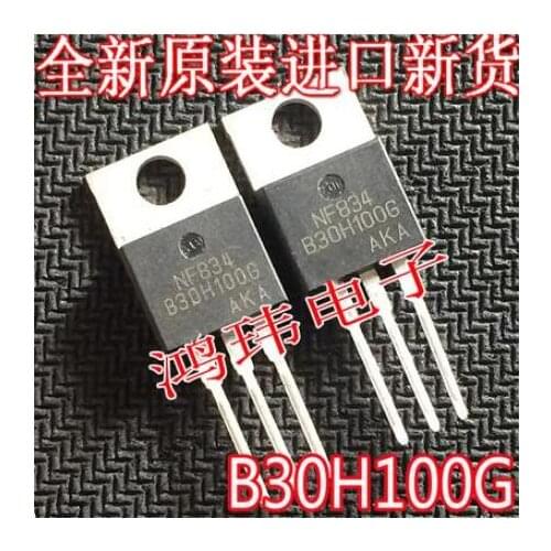 Free shipping 20PCS B30H100G MBR30H100G TO-220