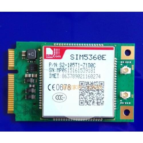 Free shipping SIM5360E Mini PCIE WCDMA HSPA+3G module for high price new original 100% Original Product