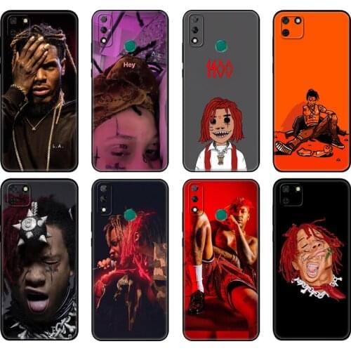 Black tpu Case For Huawei Y9S Y6S Y8S Y5P Y7P Y8P Case For Huawei Y5 lite Prime 2018 Y6 2019 Cover Rapper YG