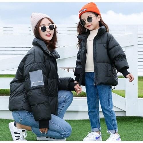 Kids Down Jacket Winter Baby Boy Girl Parkas Korean Style Fashion Children Parkas