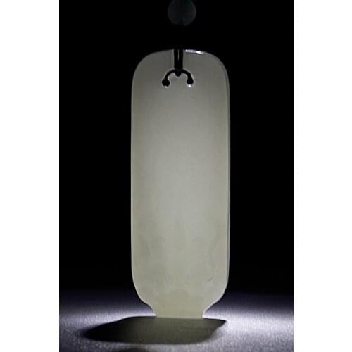 Natural hetian raw jade pendant handcarved brave troops jade pendants natural jade stone jadeite jade necklace jade jewelry