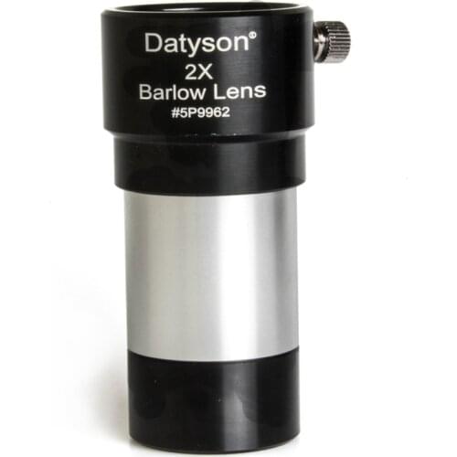 Datyson 1.25" 2x Barlow Lens 2-piece Bonding Optics Glass Fully Multi Coated Metal for Telescope Eyepieces