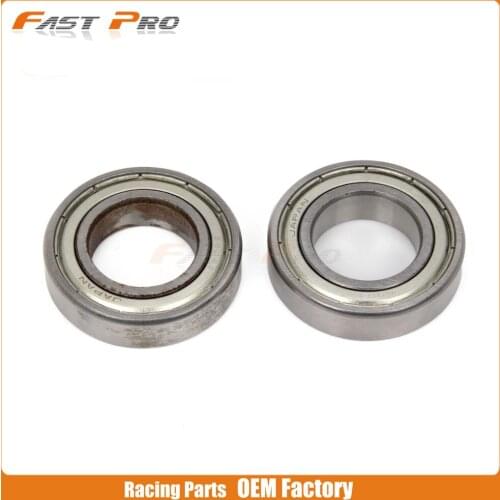 Motorcycle 2pcs Front Hub Steering Roller Bearings For CR CRF WR YZF RM RMZ DRZ KX KLX SX EXC MXC 125 250 300 380 400 426 450