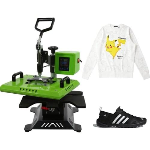 Shaking head heat transfer machine Multifunctional shoe printing machine Sports shoes custom logo shoe printer Baking shoe machi