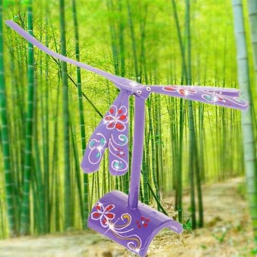 Novelty Bamboo Dragonfly Balance Bird Balance Eagle Desk Display Doll Toy Kid Home Decoration Art Crafts BX0D