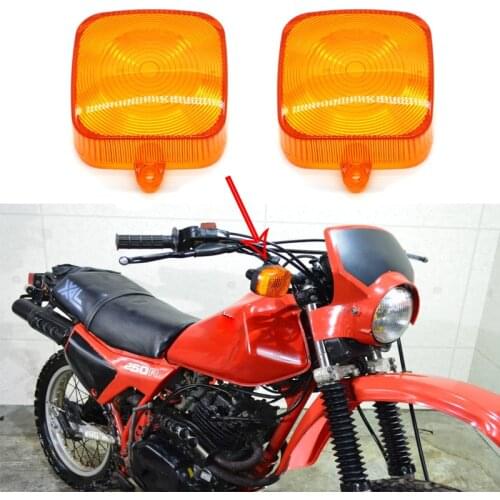 Pack-2 Turn Signal Indicator Lens For Honda MB5 NA50 NC50 NQ50 NS50F NU50 NX50M XL200R XL185S XL125S CB125S CT110 XL100S CT70
