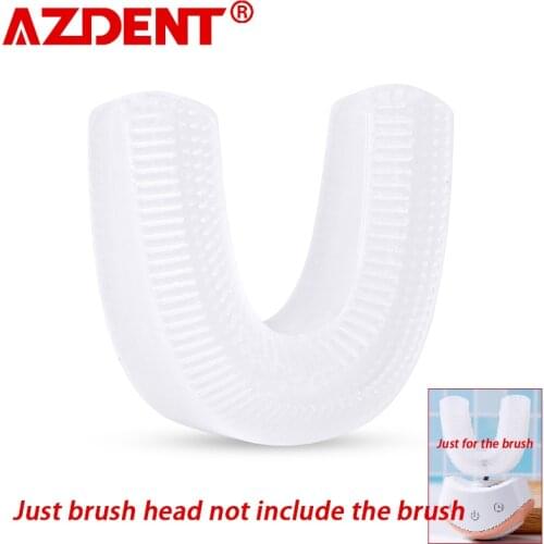 New U Type 360 Degrees Replacement Head 360 Sonic Automatic Electric Toothbrush Adults Kids Children Tooth Whitening Mouthpieces