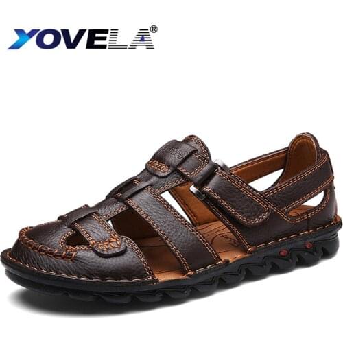 Yovela Men's Leather Sandals