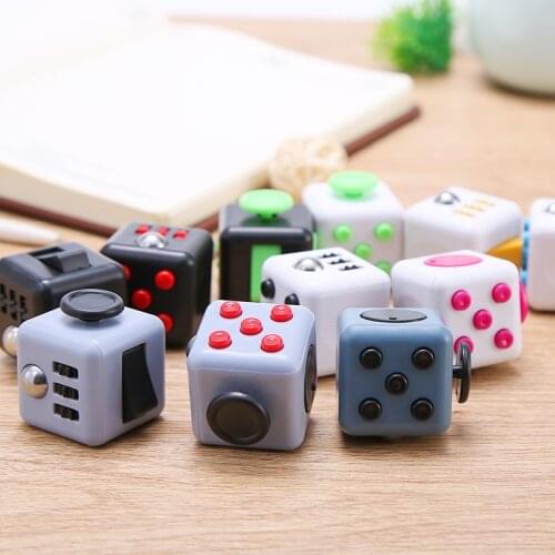 Fun 12-Sided Decompression Toy Children And Adult Cube Toys Relieve Stress And Anxiety Toys Fun Antistress For Hands Toys
