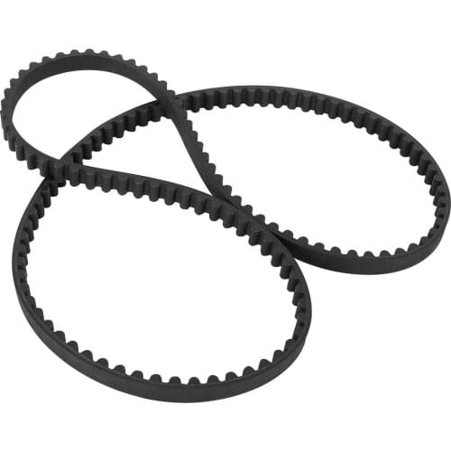 Motorcycle Black Rear Drive Belt 20mm 133T For Harley FLSTF FLSTSB 2007-2011 Replacement