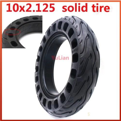 10x2.125 Solid Tire 10x2.125F Thickening Honeycomb Wheel Tyre for Smart Electric Balancing Scooter Accessory