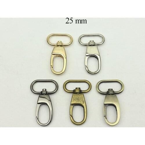 25mm, 1" swivel snap hook, swivel snap hook for bag making