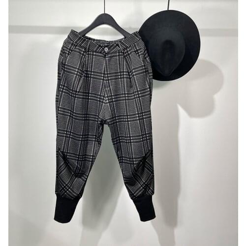 Owen Seak Men Casual Cargo Pencil High Street Wear Hip Hop Ankle Length Mens Clothing Sweatpants Summer Autumn Black Pants