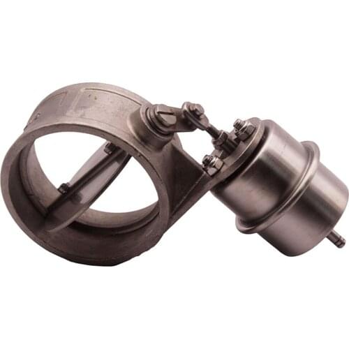 304 Stainless Steel Exhaust Control Valve Set W/ Boost Actuator 3" 76mm Pipe