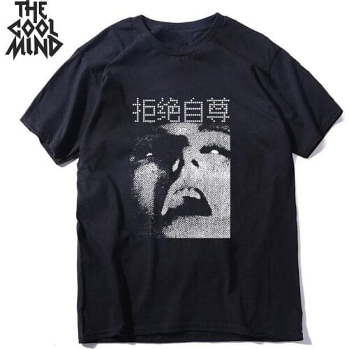 Космический строка Mens Summer T-shirts