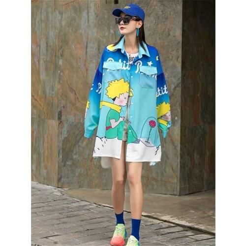 Okhfyh Women's Printed Shirts