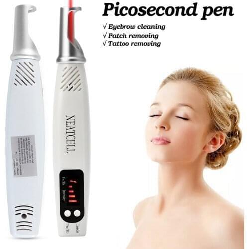 Picosecond Laser Pen Light Therapy Picosecond Pen Tattoo Scar Mole Freckle Removal Dark Spot Remover Face Skin Care Beauty Tools