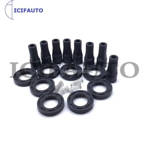 4744015 New Ignition Coil Repair Rubber Boot Kit For 03-09 Jaguar 4.2L V8 For Land Rover 4.2L 4.4L V8 AJ810445, AJ83415, AJ87644