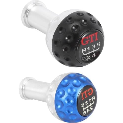 Shift Knob Universal Aluminum 5 6 Speed Car Manual Shift Lever Car Gear Shift Knob for Volkswagen Golf GTI Gear Shifter