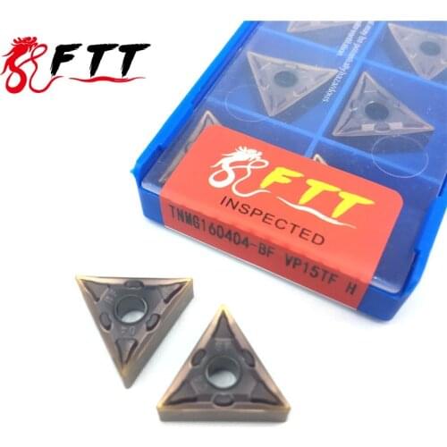 TNMG160404 BF VP15TF H External Turning Tools Carbide insert High quality Lathe cutter Tool Tokarnyy turning insert