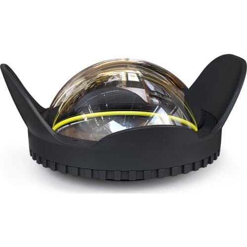 Smartphone webcam Direct Factory Seafrogs 4inch Wholesale Glass Domes Better Photography Small Fisheyes Lens for Sony Ip