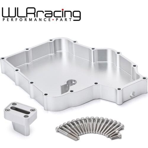 WLR - Low Profile Oil Pan w/ Oil Pick Up Aluminum Alloy Depth 1.5" For 99-11 Suzuki GSXR 1300 Hayabusa Motorcycle WLR-OP05S