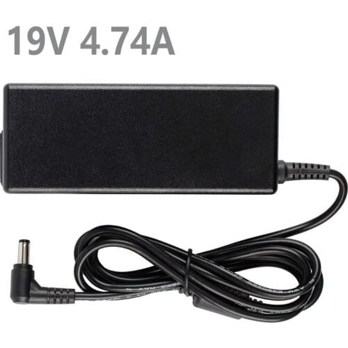 90W Laptop charger For Toshiba Satellite A300 A200 C850 C850D L850 L750 L650 L500 for Toshiba power adapter 19V 4.74A