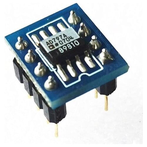 1 pcs AD797 *2 Dual channel op amp Used old op amp