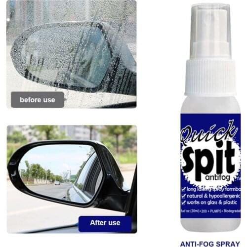1PC 30ml Anti-fog Agent Waterproof Rainproof Anit-fog spray Car Window Glass Bathroom Cleaner Car Cleaning Car Accessories