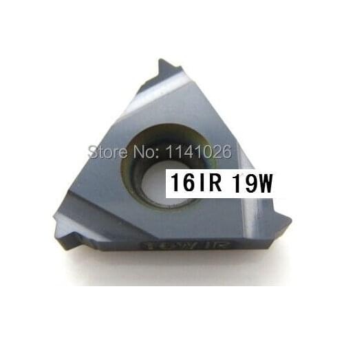 16IR 19W ,Indexable Tungsten Carbide Threading Lathe Inserts for Threaded Lathe Holder,thread turning tool holders