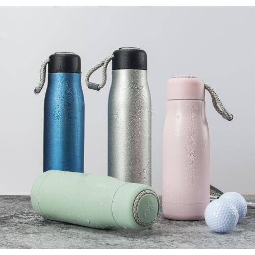 400/550ml Stainless Steel Thermos For Tea Water Bottle For Girls Thermos Cute Coffee Mug Cup Travel Vacuum Flasks Mug