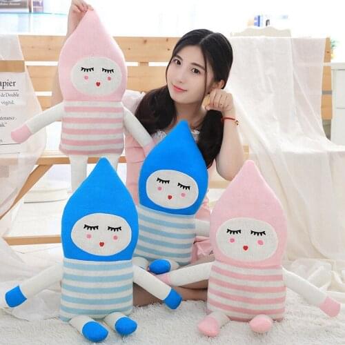 65cm Cute High Quality Knitting Wool Plush Toys Baby Sleep Doll Appease Toys Child Birthday Christmas Gift
