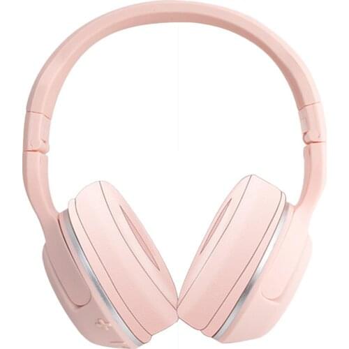 Wireless Bluetooth Solid Color Music Gaming Headphone Stereo Headset with Mic