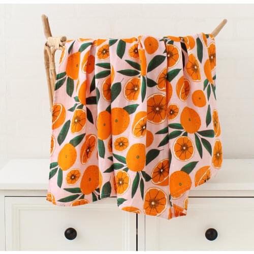 Baby Swaddle Blanket Unisex Swaddle Wrap Rainbow Bamboo Muslin Swaddle Blankets Neutral Receiving Blanket for Boys Girls