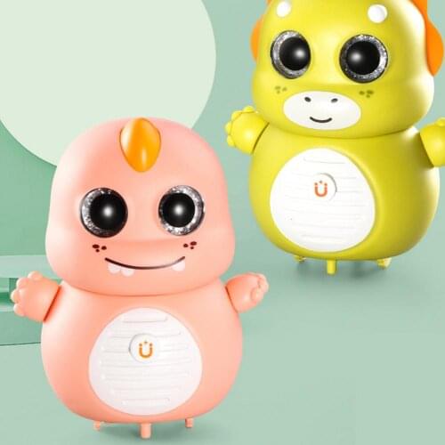 Electronic Pet Crawling Toy For Baby Rocking Animal Dinosaur Toys For Girl Boy Interactive Toys For Kids Without Battery