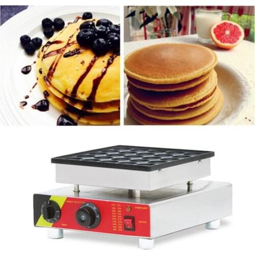 Dutch Muffin Machine 220V/110V 25 Holes Waffle Maker Commercial Copper Simmering Machine Nestle Furnace Muffin Machine NP-542