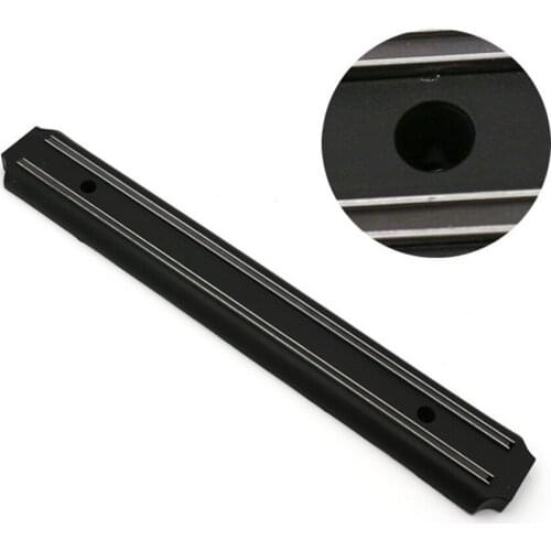 Magnetic Knife Holder Wall Mount Black ABS metal Knife For Placstic Block Magnet Knife Holder 30CM /38CM/50CM/55CM