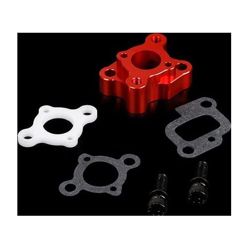 CNC metal intake pipe is suitable for engines with a displacement of 30.5CC and below