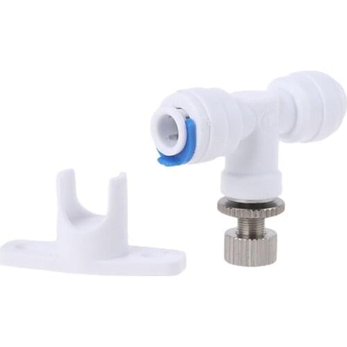 Reverse Osmosis 1/4" Hose RO Water Flow Adjust Valv-e Regulator Waterflow Control Connector Fitting Water Speed Controller