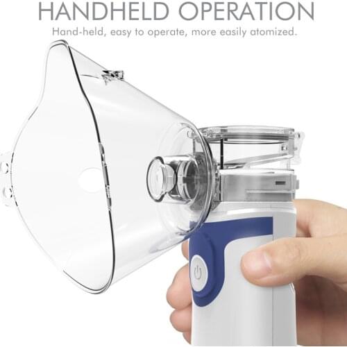 Hand-Held Portable Atomizer Household Mini Silent Ultrasonic Micro Mesh Atomizer Gear Adjustment Usb