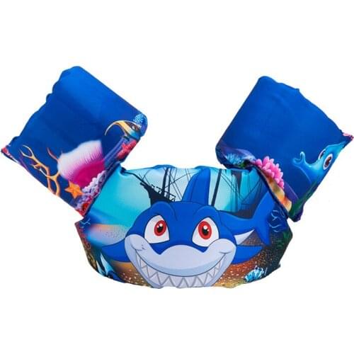 New childrens life jacket childrens rafting learning to swim arm foam life buoy floating jacket childrens buoyancy swimsuit